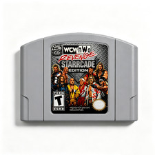 WCW-nWo Revenge -Starrcad For Nintendo 64 Console Games Cartridge Fast Shipping picture