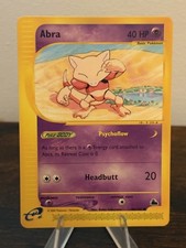 Abra 46/144 - Skyridge - 2003 Vintage Pokemon Card - e-Series - Booster Fresh picture