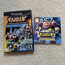 Cubix Robots for Everyone Nintendo GameCube RARE Bonus DVD Variant - USA Seller picture