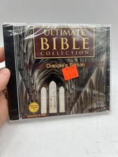 Ultimate Bible Collection CD-ROM 2001 Disciple’s Edition New Sealed Windows XP picture