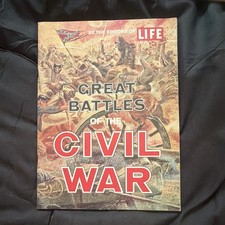 Great Battles of the Civil War, LIFE Editors, 1961 Hardcover, Militaria picture