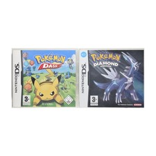 Pokemon Dash & Diamond (DS, 2007, PAL) - CIB Bundle Nintendo 2x Games picture