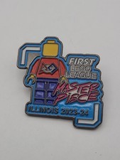 First Lego League Master Piece Pin Illinois 2023 2024  picture