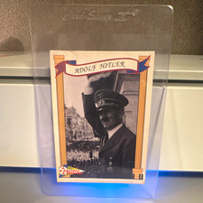 Rare 1992 Hitler trading card World War II The Story of Adolf Hitler picture