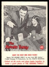 1964 Donruss The Addams Family #43 Bury the Next One over There picture