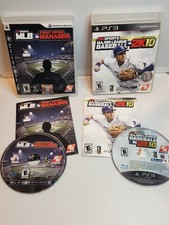 PlayStation 3 PS3 Lot  MLB Front Office Manager & Major League Baseball 2K 10 picture