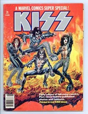 MARVEL COMICS SUPER SPECIAL 1 (VG) KISS BLOOD Demon Starchild Catman 1977 n733 picture
