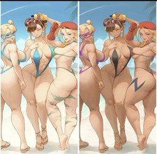 Street Fighter Swimsuit Special #1 Lesott SDCC 2026 RMC Exclusive Set picture