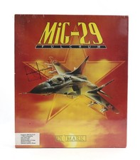 SEALED 1991 Mig-29 Fulcrum Accolade Domark 5.25