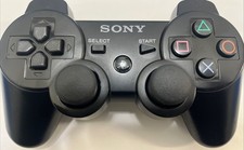 OEM Sony PS3 Controller Genuine DualShock 3 - Tested- Black picture