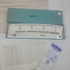 Vintage Acu-Arc Ruler w/ Original Box & Manual Drafting Tool Engineering USA picture