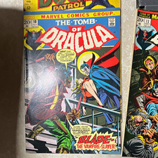 Marvel Comics The Tomb of Dracula #10 1973 | Dracula Blade | Marv Wolfman picture
