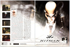 Vintage Print Ad 2000 Hitman Codename 47 PC OG Classic Original Promo Poster Art picture