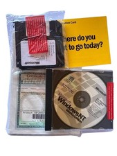 Microsoft Windows NT Workstation 40 Sealed CD Floppy OEM Vintage Collector picture
