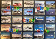 RARE Vintage 1997 Alaska Airlines Trading Card Set of 25 Cards - NEW UNOPENED picture