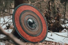 Multi colored Designer Viking Style Solid  Wooden Handmade Home/ Wall Decorative picture