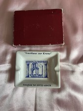 Vintage German Gasthaus Zur Krone Sendfeld Ashtray Original Box Bavaria picture