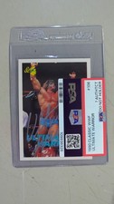 1990 Classic WWF Ultimate Warrior #106 PSA/DNA Authentic Autograph Wrestling picture