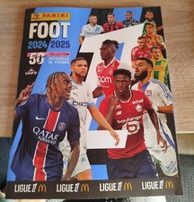 PANINI LEAGUE 1 FOOTBALL ALBUM 2024 2025 EMPTY NEW with 6 vignettes FRENCH VERSION picture