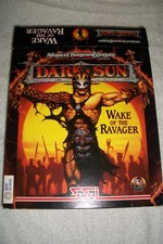 DUNGEONS & DRAGONS DARK SUN WAKE OF THE RAVAGER SSI CD-ROM CLUE BOOK INCLUDED picture