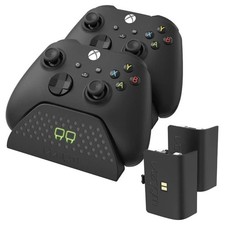 Venom Twin Charging Dock with 2 x Rechargeable Battery Packs - Black (Xbox) picture