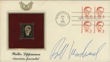Bob Woodward- Signed First Day Cover picture