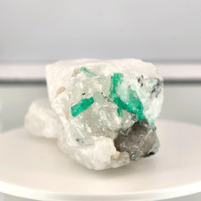 VERY CLEAR NATURAL EMERALD CRYSTAL ON MATRIX FROM MUZO - COLOMBIA 19.7 grams picture