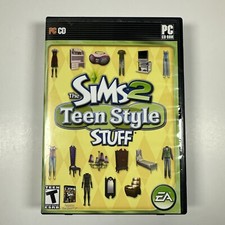 Sims 2: Teen Style Stuff (PC, 2007, DISC IN GREAT CONDITION, MANUAL INCLUDED) picture