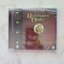 Baldur's Gate Tales Of The Sword Coast NEW Sealed PC Windows Computer Game 1999 picture