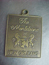 Vintage The Monteleone Hotel New Orleans Hotel Room Key Fob Only picture