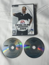 Total Club Manager 2004 PC CD ROM Football Manager Simulation Game Retro picture