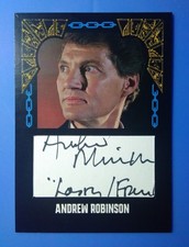 FRIGHT RAGS 2026 HELLRAISER ANDREW ROBINSON AUTOGRAPH CARD LTD TO 50 picture