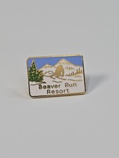 Beaver Run Resort Travel Souvenir Lapel Pin Breckenridge Colorado picture