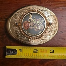 Chariots Of Fire Brass Belt Buckle picture