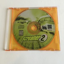 Vintage 1996 Screamer 2 PC Game CD-ROM Arcade Racing Retro - Disc Only picture