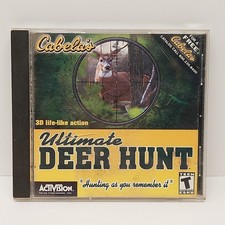 Cabela's Ultimate Deer Hunt (PC, 2001, Activision) CD-ROM USA Win 95/98/ME picture