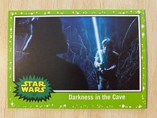 2017 Topps Star Wars Journey to The Last Jedi GREEN #21 Darkness In The Cave picture