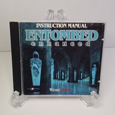 Entombed Enhanced PC CD Game 1997 WizardWorks - Disc & Manual - Near Mint NM picture
