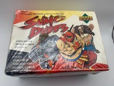 SUMO DUDES New Unopened Box Upper Deck Trading Disc 24 Sealed Packs Pogs 1995 picture