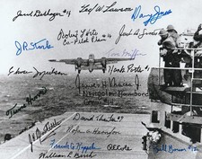 Doolittle's Raiders photo signed by 17 including Lt. Col. James Doolittle picture