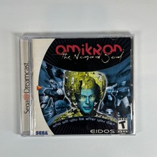 Omikron: The Nomad Soul Sega Dreamcast 2000 Complete CIB w/ Reg. Card - Tested picture
