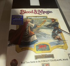 Vintage Blood and Magic AD&D PC Game 1996 Dungeons And Dragons CD ROM Interplay picture