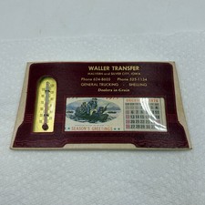 Vintage Waller Transfer Trucking Shelling Malvern Silver City Iowa Calendar picture