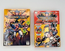 FREEDOM FORCE 2 GAME LOT (PC) — FREEDOM FORCE / FREEDOM FORCE VS. THE 3RD REICH picture