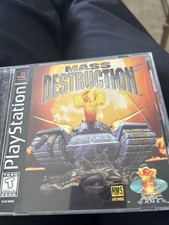 Mass Destruction Sony PlayStation 1, 1997, Manual Included, Tested picture