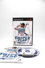 Refurbished PS2 Triple Play Baseball Complete CIB + Reg Card Excellent Mint picture