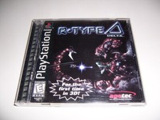 Playstation 1 PS1 R-Type Delta Video Game, Art Back & Booklet Front - Pre-Owned picture