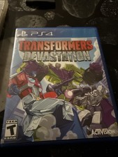 Transformers Devastation Sony PlayStation 4 Game and Case picture