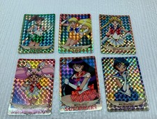 1995 Bandai SAILOR MOON CARDDASS Part 7 6 Prism + 36 Regular CARD SET picture