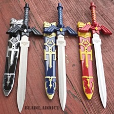 3PC SET Legend of Zelda Hylian Hyrule Ocarina of Time Master Sword Short Dagger picture